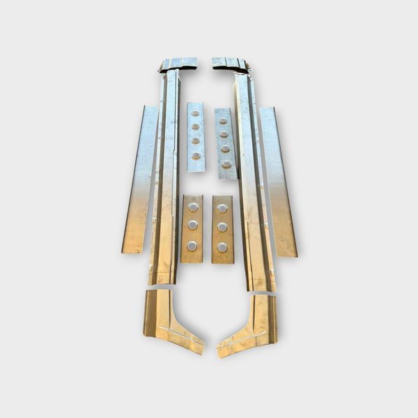 Порог (ремрнт) у зборі+косинки+перехід ВАЗ 2110,2111,2112 компл на авто 2531 фото